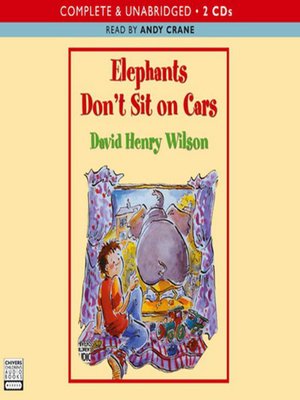 cover image of Elephants don't sit on cars